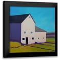 thumbnail image 1 of Young, Carol 15x15 Black Modern Framed Museum Art Print Titled - Purple Shade, 1 of 5