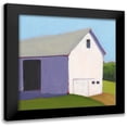 thumbnail image 1 of Young, Carol 20x20 Black Modern Framed Museum Art Print Titled - Bucolic Structure I, 1 of 5