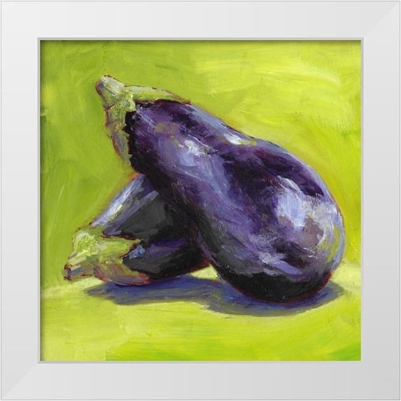 Young, Carol 20x20 White Modern Wood Framed Museum Art Print Titled - Aubergine