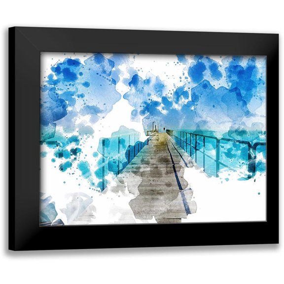 Young, Chamira 14x12 Black Modern Framed Museum Art Print Titled - Pier I