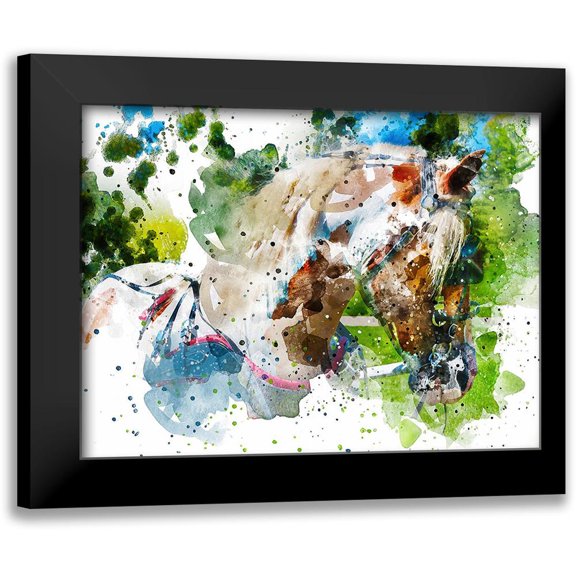 Young, Chamira 18x15 Black Modern Framed Museum Art Print Titled - Draft II