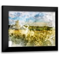 thumbnail image 1 of Young, Chamira 18x15 Black Modern Framed Museum Art Print Titled - Yellow Meadow, 1 of 5