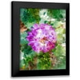 thumbnail image 1 of Young, Chamira 19x24 Black Modern Framed Museum Art Print Titled - Floral in Bloom I, 1 of 5