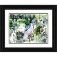 thumbnail image 1 of Young, Chamira 24x19 Black Ornate Wood Framed with Double Matting Museum Art Print Titled - Blue Bird II, 1 of 4