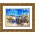 thumbnail image 1 of Young, Chamira 24x19 Gold Ornate Wood Framed with Double Matting Museum Art Print Titled - Phragmites II, 1 of 4