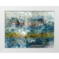 thumbnail image 1 of Young, Chamira 24x19 White Modern Wood Framed Museum Art Print Titled - Abstract Horizon I, 1 of 4
