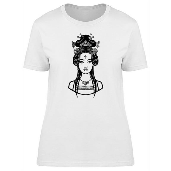 Young Chinese Girl T-Shirt Women -Image by Shutterstock, Female x-Large