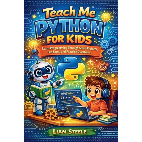 Young Coders Playbook Teach Me Python for Kids: Learn Programming Through Small Projects, Fun Facts, and Practice Questions, (Paperback)