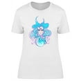 thumbnail image 1 of Young Colored Beautiful Witch T-Shirt Women -Image by Shutterstock, Female Large, 1 of 2