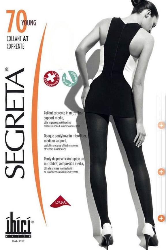 Young Coprente 70 Sheer to Waist Support Pantyhose 11-14 mmHg 15-19 hPa