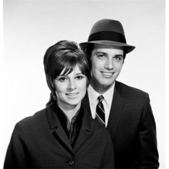 Young Couple Portrait Poster Print - 18 x 24 in.