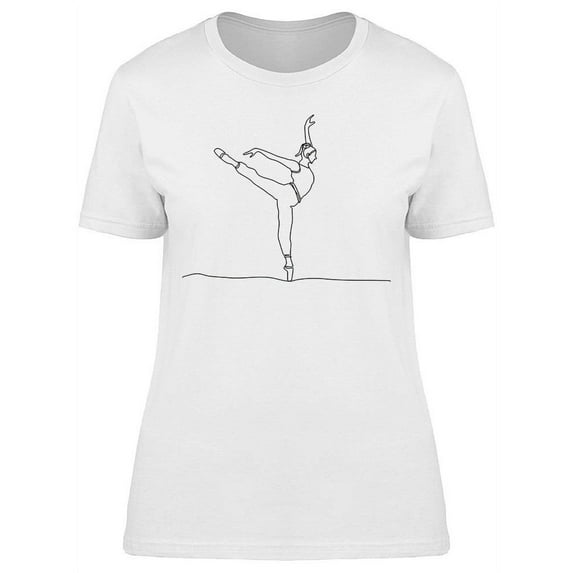 Young Dancer T-Shirt Women -Image by Shutterstock, Female Large