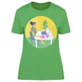 thumbnail image 1 of Young Designer Girl T-Shirt Women -Image by Shutterstock, Female Small, 1 of 2