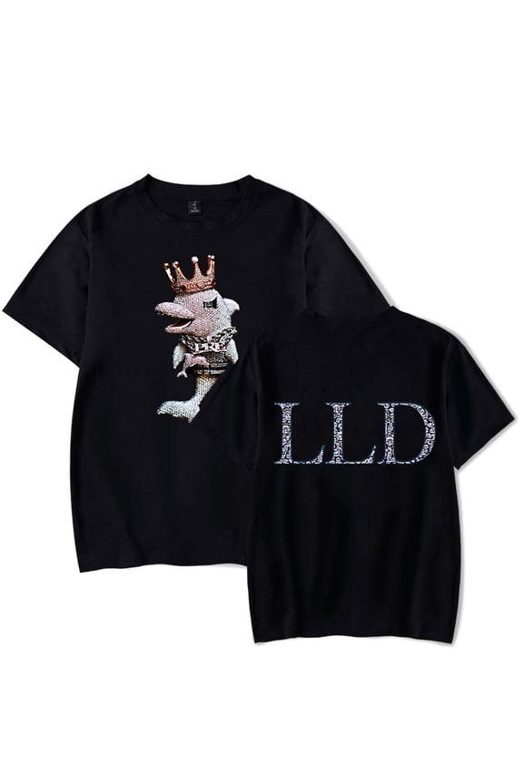 Young Dolph LLD Merch Tee T-shirt Logo Summer Men/Women Tshirt ShortSleeve YoungDolph Top