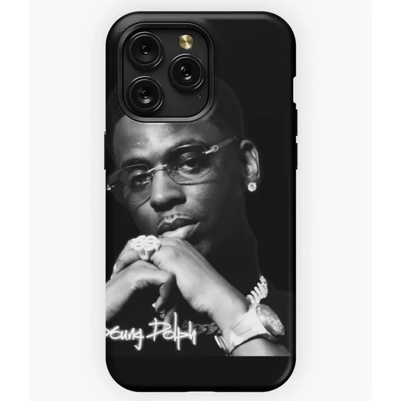 Young Dolph Paper Poster Hip Hop Rapper Fan Protective Case for iPhone 11 12 13 14 15 16 17 Pro Max