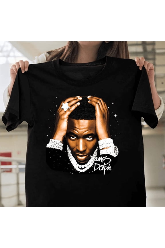 Young Dolph Rapper Hip Hop Legend Memorial Signature Tribute Graphic Unisex Graphic T-Shirt Soft Cotton, Sizes S-5XL
