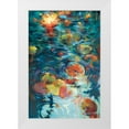 thumbnail image 1 of Young, Donna 13x18 White Modern Wood Framed Museum Art Print Titled - Dancing on Water, 1 of 4