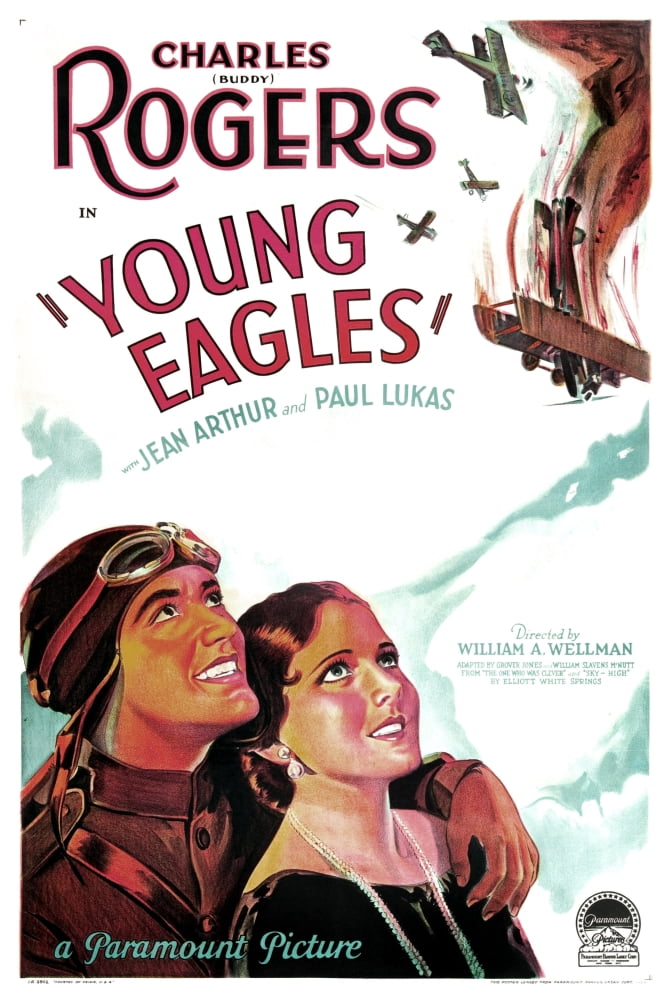 Young Eagles U Canvas Art - (24 x 36)