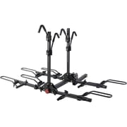 Young Electric 4-Bike Platform Hitch Rack for RV, SUV, Truck - 2 Inch Receiver, 160lbs Capacity