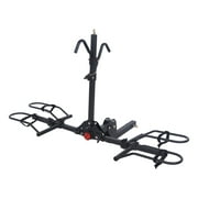 Young Electric Ebike Rack, 200lb Capacity, Alloy Steel Hitch Mount, Fits 5-Inch Fat Tire Bikes, 2-Inch Receiver