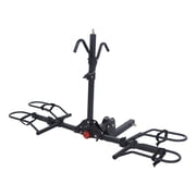 Young Electric Ebike Rack, 200lb Capacity, Alloy Steel Hitch Mount, Fits 5-Inch Fat Tire Bikes, 2-Inch Receiver