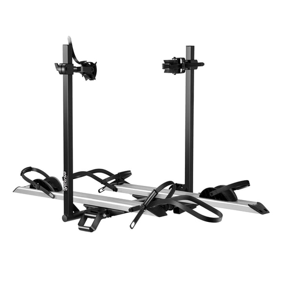 2-Bike Hitch Bike Rack, 200 LBS Capacity, Fits 2'' Receiver, Folding & Tilt & Anti-Wobble Electric Bike Carrier