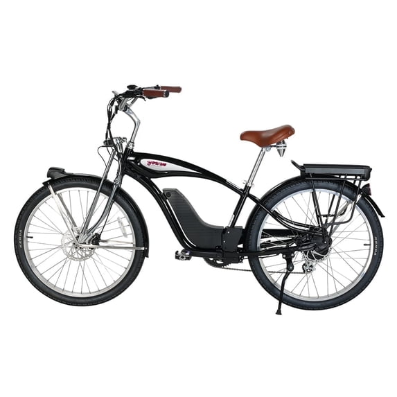 Young Electric E-Classic Cruiser Ebike - 100Mi Range, 1000W Motor, 350 lbs Capacity