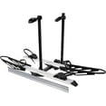 thumbnail image 1 of Young Electric Hitch Mount Bike Rack, 200 lbs Capacity, Aluminum for 2 E-Bikes, 1 of 10