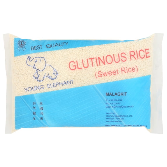 Young Elephant Glutinous Rice, 80 Oz