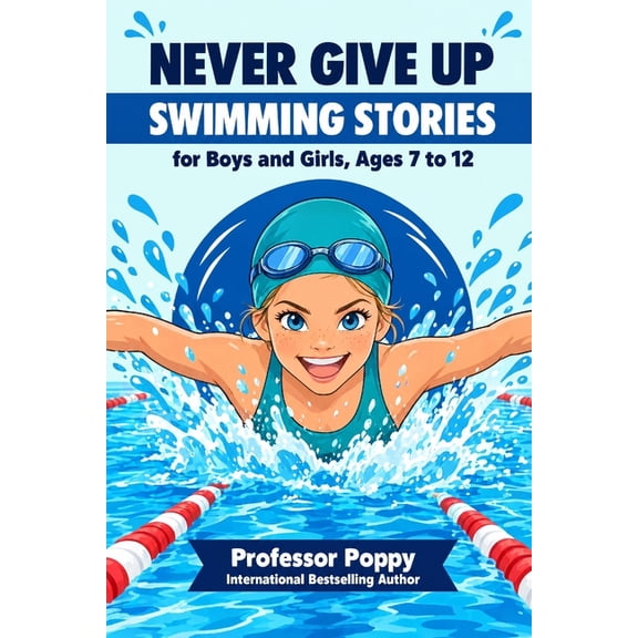 Young Explorer Never Give Up: Inspiring Swimming Stories for Boys and Girls to Build Confidence, Find Courage, and Chase Big Dreams Age, (Paperback)