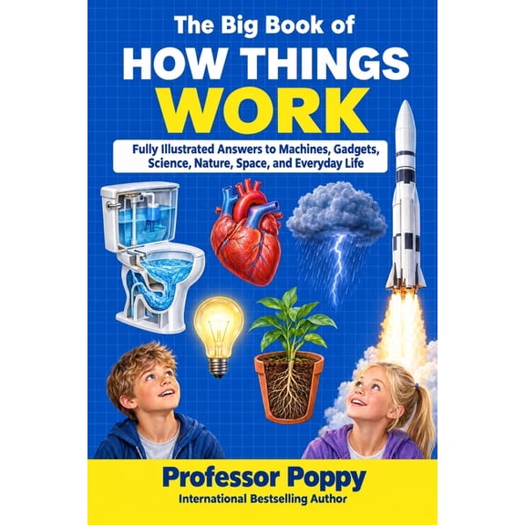 Young Explorer The Big Book of How Things Work: Fully Illustrated Answers to Machines, Gadgets, Science, Nature, Space, and Everyday Li, (Paperback)