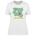 thumbnail image 1 of Young Female Diver T-Shirt Women -Image by Shutterstock, Female Medium, 1 of 2