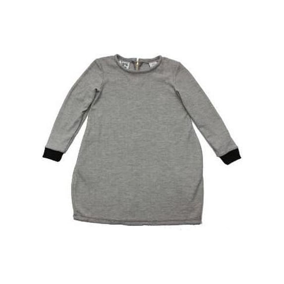 Young & Free DRES-GREY-3T Dress, Grey - 3T