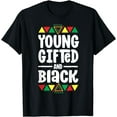 thumbnail image 1 of Young Gifted And Black History Shirts For Boys African T-Shirt, 1 of 3