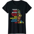 thumbnail image 1 of Young Gifted & Black African American Black History Month T-Shirt, 1 of 4