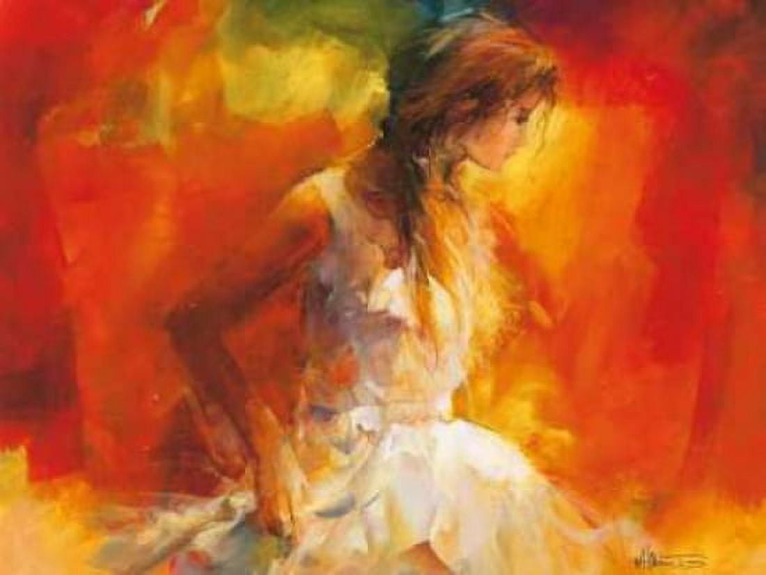 Young Girl I Canvas Art - Willem Haenraets (22 x 28)