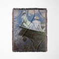 thumbnail image 1 of Young Girls In The Rowing Boat By Claude Monet 1887, Woven Blanket, 1 of 4
