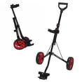 thumbnail image 1 of Young Gun Kids Adjustable Golf Cart for Junior Golfers 3-14 Years Old - Black/Red, 1 of 6