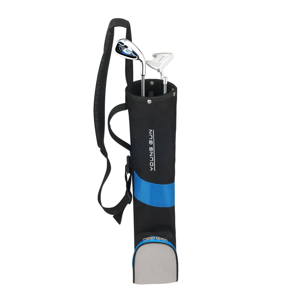 Young Gun SGS X BIRDIE BLUE Junior golf club Youth Left Hand Set & bag for kids, Left Hand, Ages