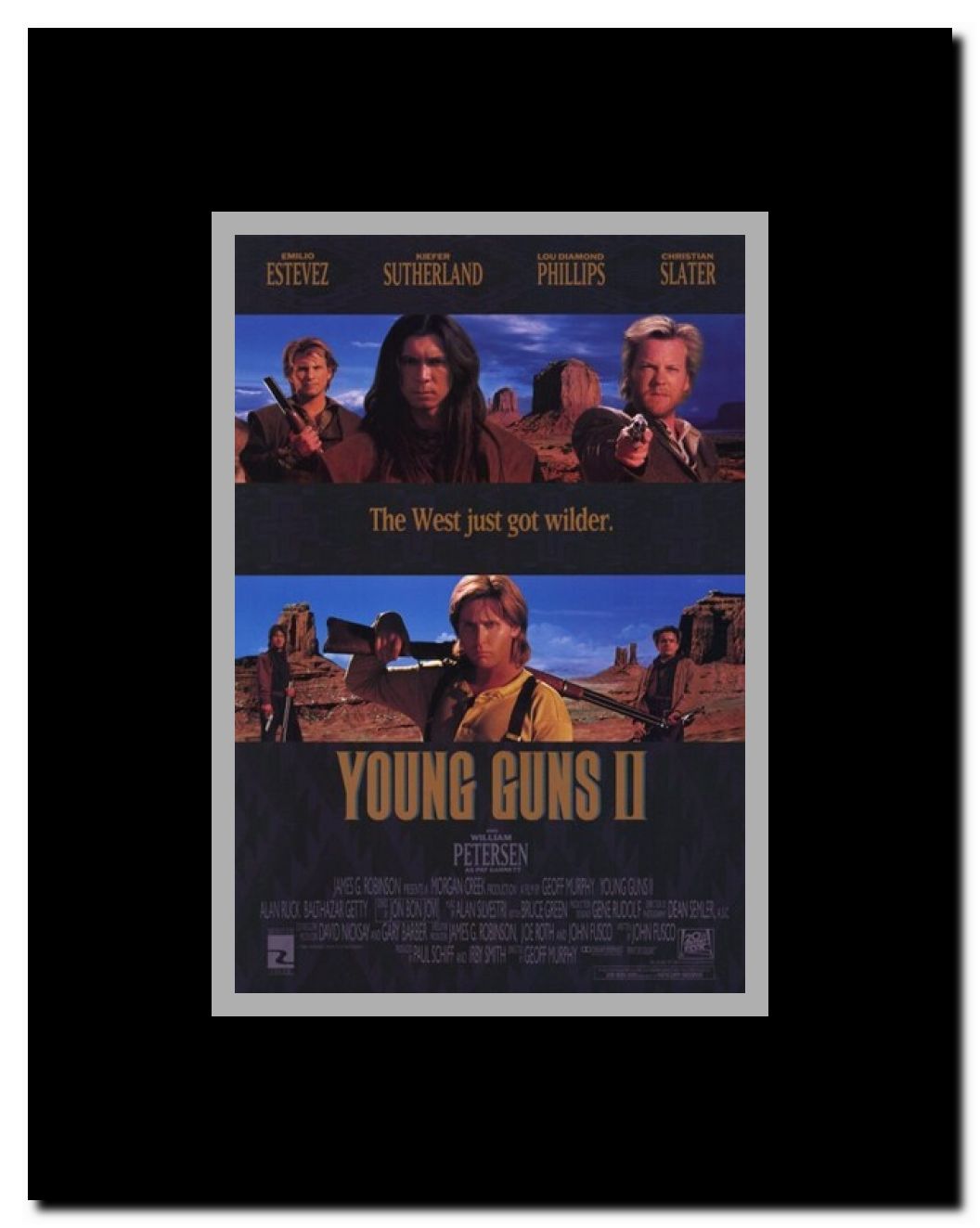 Young Guns 2 Framed Movie Poster