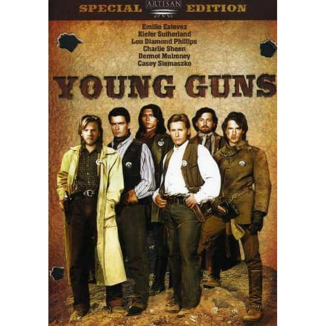 Young Guns (DVD), Lions Gate, Western