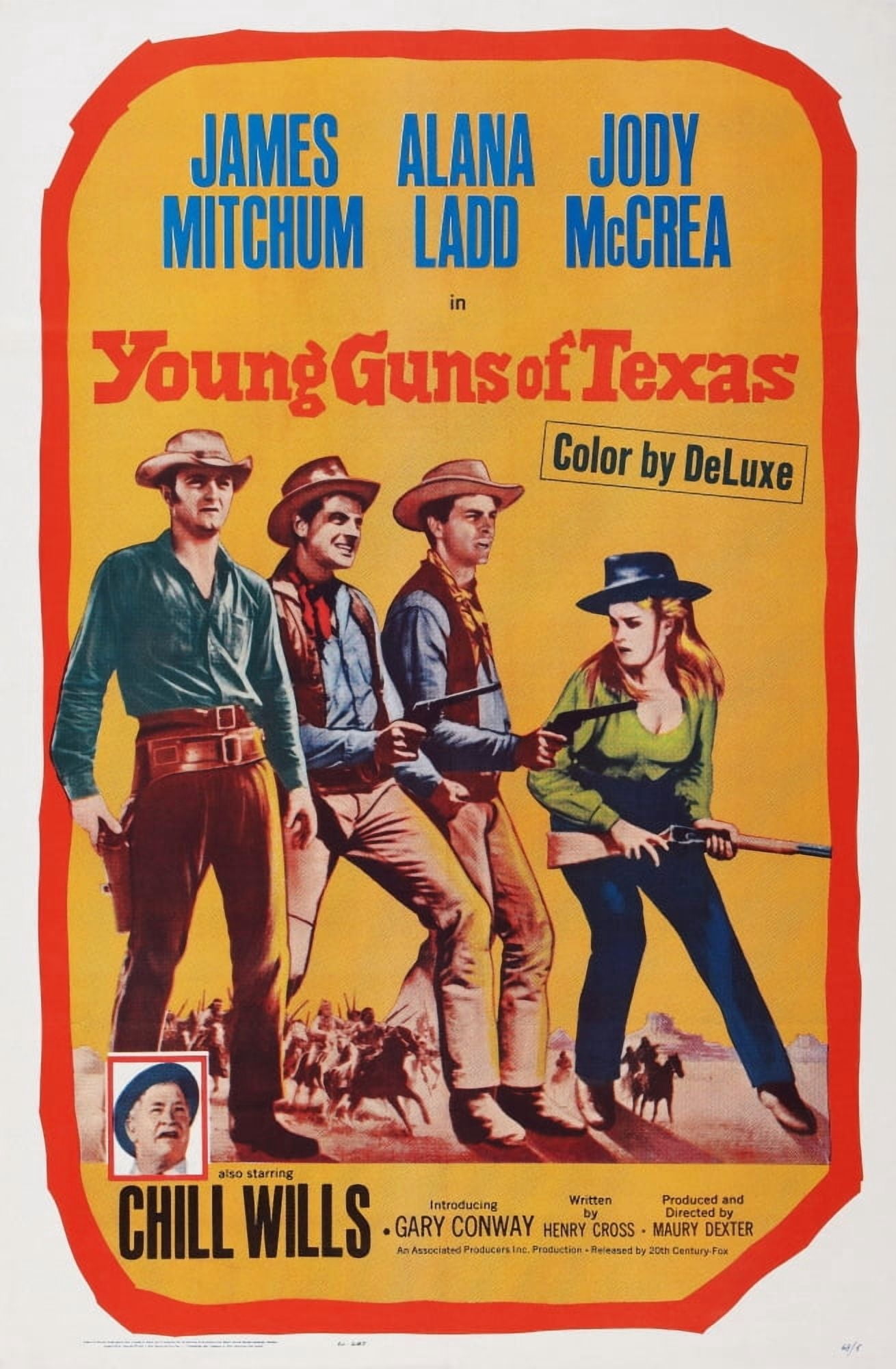 Young Guns Of Texas U Canvas Art - (24 x 36)