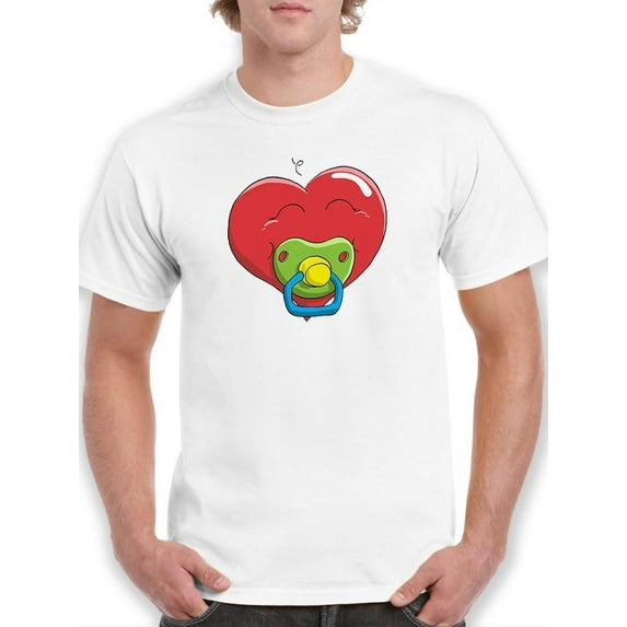 Young Heart T-Shirt Men -Engin Selcuk Designs, Male Medium