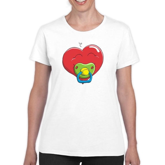 Young Heart T-Shirt Women -Engin Selcuk Designs, Female Medium