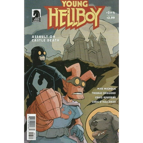 Young Hellboy: Assault on Castle Death #3A VF ; Dark Horse Comic Book