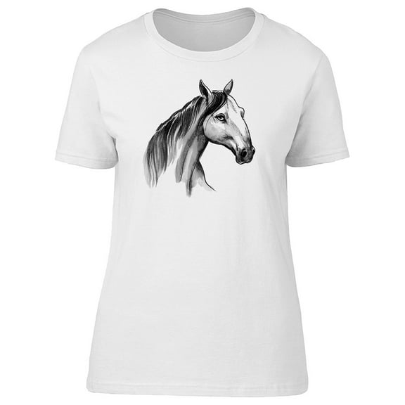 Young Horse Waterbrush T-Shirt Men -Image by Shutterstock, Male Small