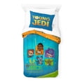 thumbnail image 1 of Young Jedi Adventures Kids 2-Piece Twin/Full Comforter Set, Reversible, Microfiber, 1 of 9