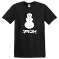 thumbnail image 1 of Young Jeezy Snowman Graphic Casual Hip Hop T-Shirt, 1 of 5