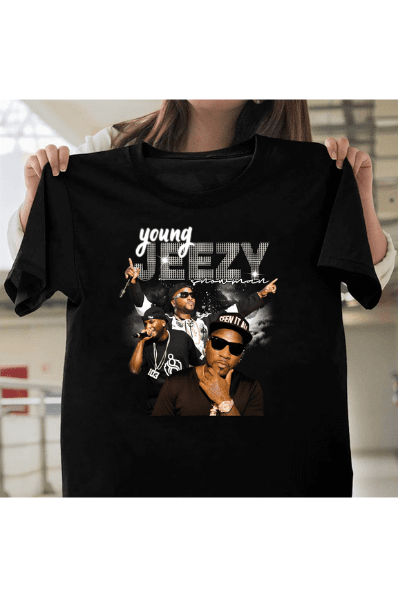 Young Jeezy Snowman Thug Motivation Rapper Hip Hop Legend Vintage Fan Art V40076 Unisex T-Shirt, Size Up to 5XL