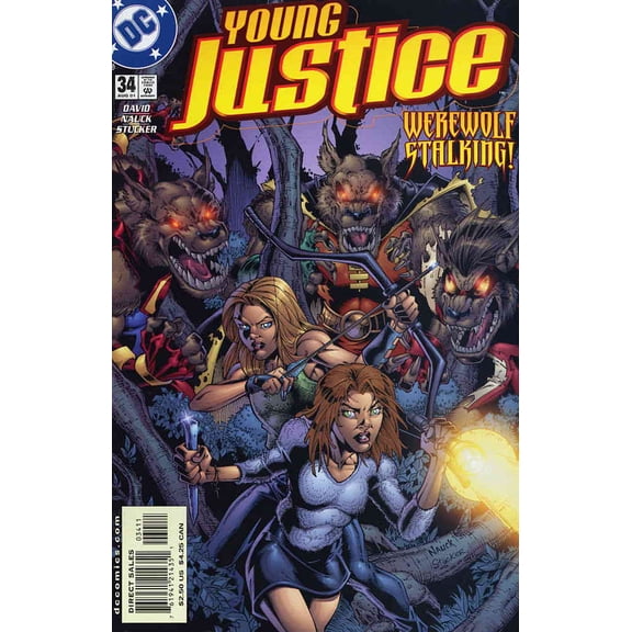 Young Justice #34 VF ; DC Comic Book